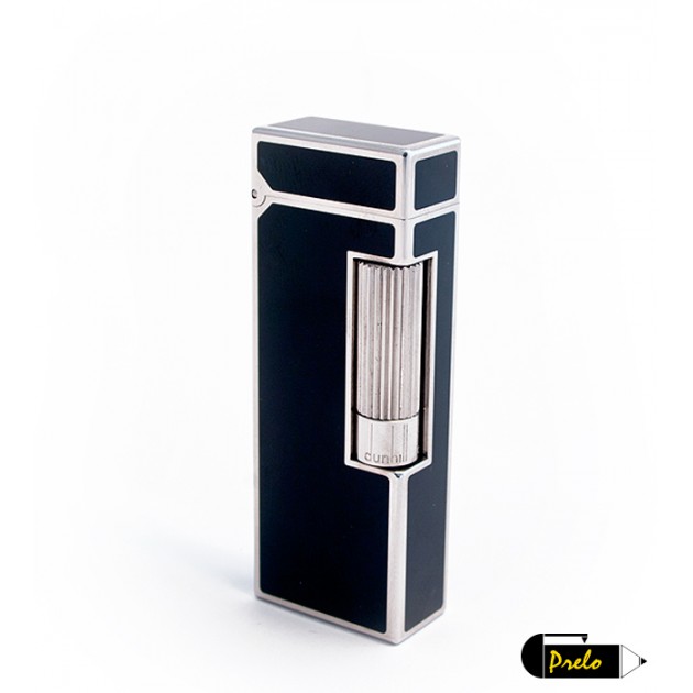 Encendedor Dunhill chapado en Paladio Rollagas Negro